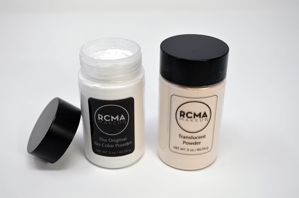 RCMA Makeup Translucent Loose Powder - Lightweight Setting Powder for Flawless Finish, Shine Control, Natural Matte Look, No Fla