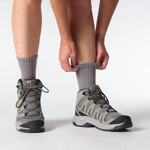 Salomon Women's X-Adventure Recon Mid Gore-Tex Hiking Shoe, Waterproof Stability for Rugged Hiking Trails & All-Weather Tr...