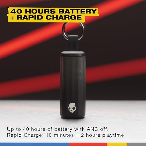 Skullcandy Method 360 ANC Wireless Earbuds, Sound by Bose, Bluetooth Headphones, Premium Noise Cancelling, Up to 40 Hrs Ba...