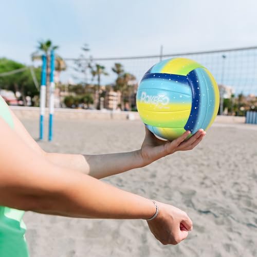PQKEFO Volleyball,Soft Indoor Outdoor Volleyballs for Kids/Youth/Adults/Elders Gym Games Beach Play and Training（ Official...