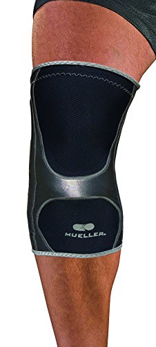 Mueller Sports Medicine Hg80 Knee Support, Knee Pain Relief Support for Men and Women, Ideal for Arthritis, Sprains, Black,