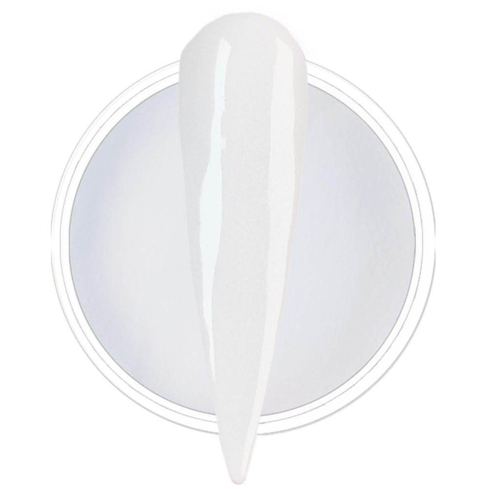Glow in the dark White Acrylic Nail Powder Colors 1OZ (AP085)