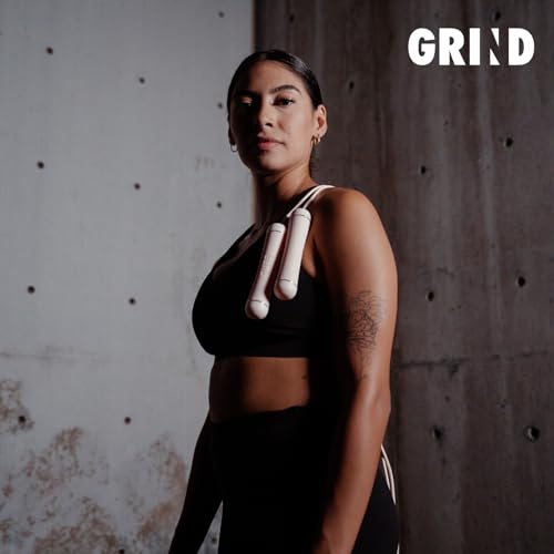 GRIND | Jump Rope - Adjustable "Float" | Tangle-Free, Rapid Speed with Ball Bearings | Ergonomic Soft Grip Handles | Skipp...