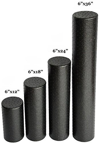 Fitvids Foam Roller for Muscle Massage and Recovery，High-Density Hollow & Solid Core Options for Back, Legs, and Physical ...