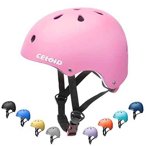 CELOID Kids Bike Helmet,Toddler Skateboard Helmets for Ages 2-3-5-8-14 Years Boys Girls，Adjustable Multi-Sport Bicycle Ska...