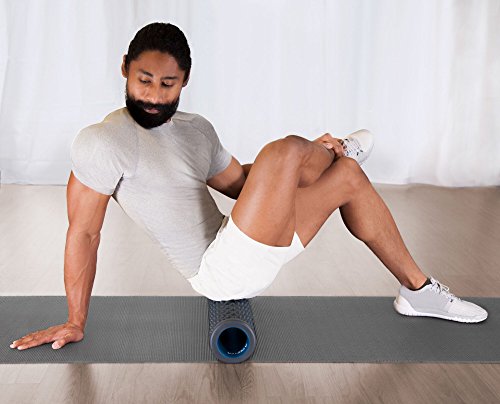 Teeter Massage Foam Roller - Textured for Deep Tissue Muscle Relief to Boost Recovery, Flexibility, Mobility - Back Pain R...