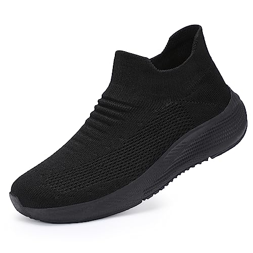 SHULOOK Womens Slip on Walking Shoes Comfort Lightweight Breathable Sock Shoe Non-Slip Mesh Casual Fashion Tennis Running ...