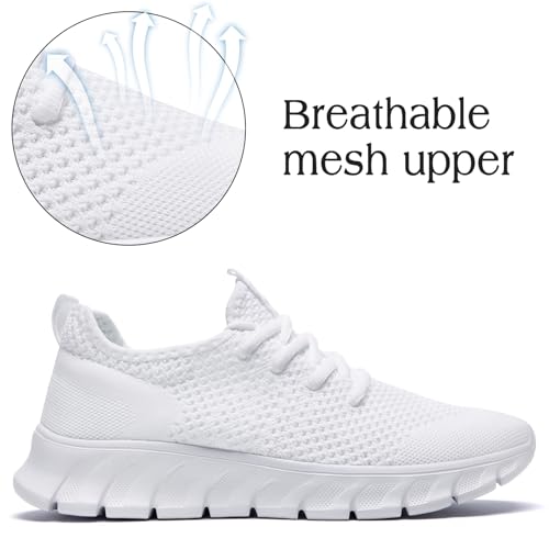 DaoLxi Women Running Shoes Tennis Sneakers Slip on Walking Gym Non Slip Work Workout Jogging Shoe