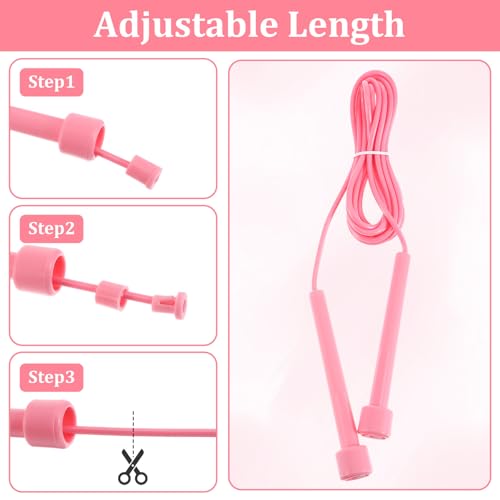 36 Pcs Jump Ropes for Kids, 110 in Colorful Jump Ropes for Kids Bulk, Adjustable Skipping Rope for Boys Girls, Tangle-Free...