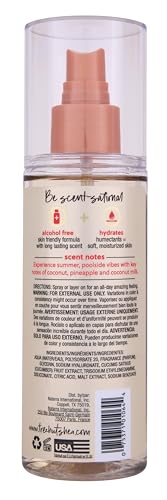 Tree Hut Coco Colada Fragrance Mist, Hydrating, Alcohol-Free Formula, Summer Scent with Coconut, Pineapple, and Coconut Milk Notes, 6 fl oz