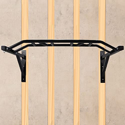 BDL Wall Mounted Pull Up Bar Chin Up bar Multifunctional Dip Station for Indoor Home Gym Workout, Power Tower Set Training...