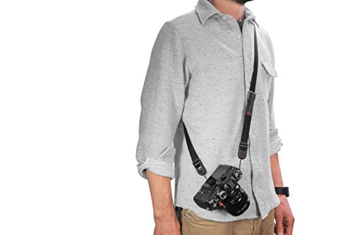 Peak Design Leash Camera Strap - Configurable as a Sling, Neck, Shoulder Strap or Safety Tether, Adjustable, Compact
