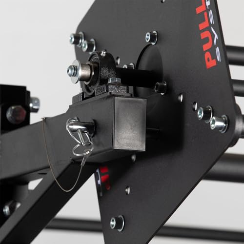 Titan Fitness T-3 and X-3 Series Revolving Pull-Up System, (4) 2" Fat Pull-Up Bars, Lockable Bars, Power Rack Mounted for ...