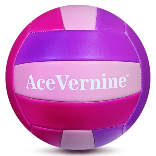 AceVernine Soft Touch Volleyballs Size 5 for Youth Teen Girls Kids Beginners Team Training Durable Volleyball Ball for Out...