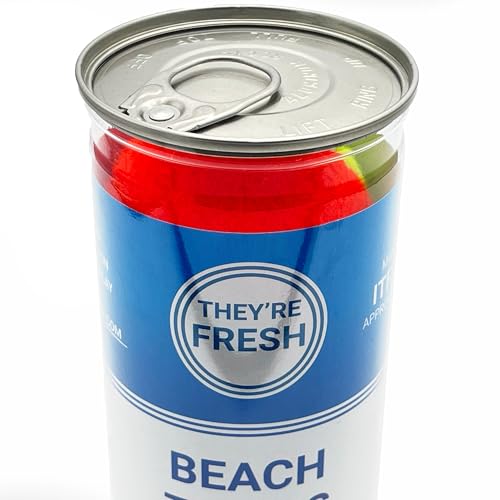 Beach Tennis Balls Pack of 3 Copa ITF Stage 2 Approved Specification Low Compression Balls Pressurized Reusable Plastic Te...