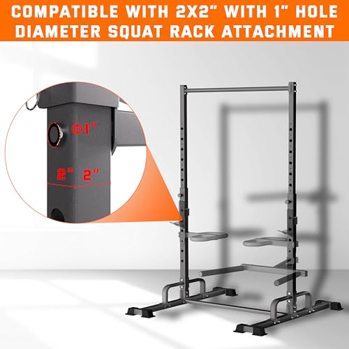 HWOOUSA Pull Up Station, Adjustable Pull Up Bar Free Standing Power Racks, Multifunctional Heavy Duty Steel Pull Up Tower,...