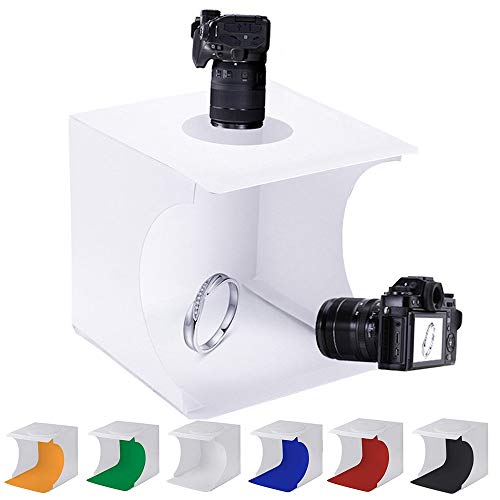 Mini Photo Studio Tent Jewelry Light Box Kit, SENLIXIN Portable Foldable Small Home Photography Studio Light Box Booth Sho...