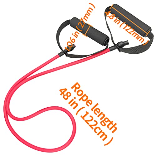 Rhinenet 3PCS Resistance Bands with Handles Strength Bands Exercise Bands Set with Handles Elastic Bands Workout Bands for...