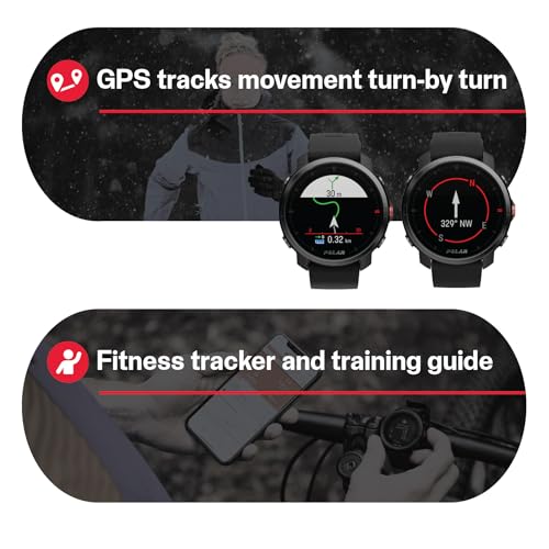 POLAR Grit X - Rugged Multisport GPS Smart Watch - Ultra-Long Battery Life, Wrist-Based Heart Rate, Military-Level Durabil...