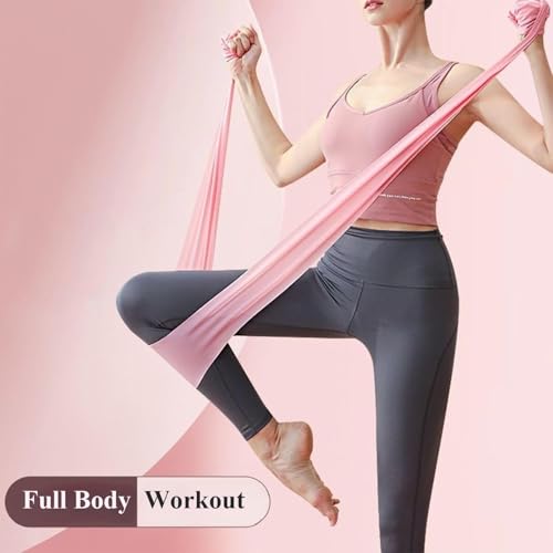 1 Psc Resistance Bands for Women & Men, Strength Training, Yoga & Home Workouts, Latex-Free Elastic Exercise Bands