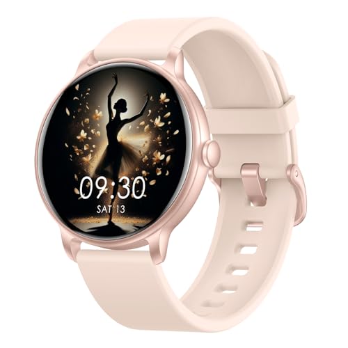 Smart Watch, 1.43'' AMOLED Smart Watches for Men Women (Answer/Make Call), Fitness Tracker with Heart Rate/Sleep Monitor, ...