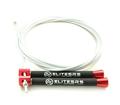 Replacement Freestyle Jump Rope Cable - 1/8" Thick Flexible PVC Coated Cord with Stainless Steel Core - White / 10ft Long...