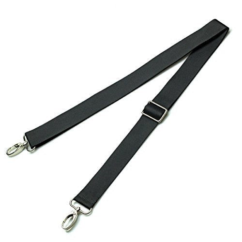 Hibate Black 55" x 1.5" Shoulder Bag Strap Replacement for Crossbody Duffle Messenger Bags Straps