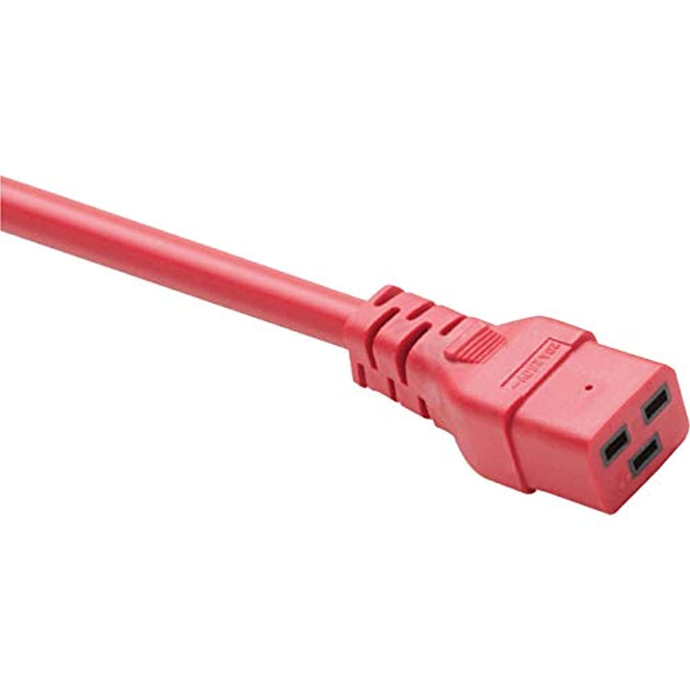 Oncore Power Systems Power Power Extension Cord - 8 Ft - Iec 60320 C19 - Iec 60320 C20 250 V Ac - 20 A - Red Pwcdc19C2008Fred