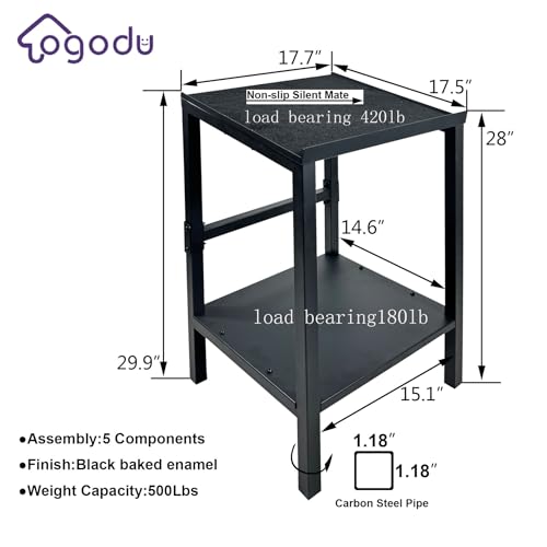Commercial Heavy Duty Adjustable Dumbbell Stand & Kettlebell Stand, Adjustable Dumbbell Weight Rack, Kettlebell Storage Ra...