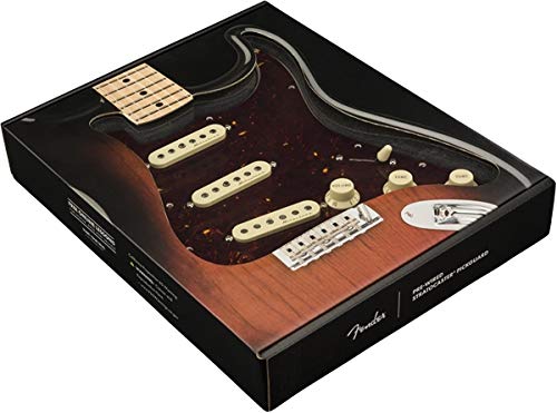 Fender Pre-Wired Strat Pickguard, Vintage Noiseless Sss Electric Guitar Electronics (0992344500)