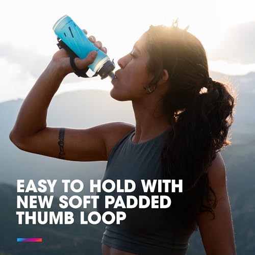 HydraPak SkyFlask Speed - Collapsible Handheld Running Water Bottle (350ml, 500ml, 500ml Insulated) - Adjustable Strap, Li...