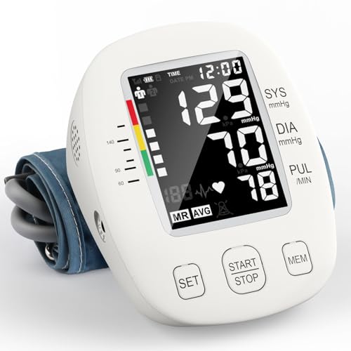 Blood Pressure Monitors for Home use, Automatic Digital BP Machine, Adjustable Upper-Arm Blood Pressure Cuff(8.7'' -16....