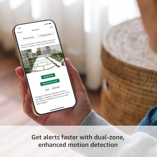 Blink Outdoor 4 – Wireless smart security camera, two-year battery life, 1080p HD day and infrared night live view, two-wa...