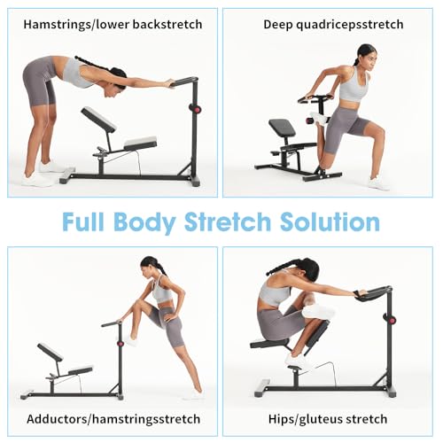 Fairgom Stretch Machine, Home Gym Full Body Stretching Equipment for Lumbar Stretching, Lower Back Pain, Leg Stretch, Reha...