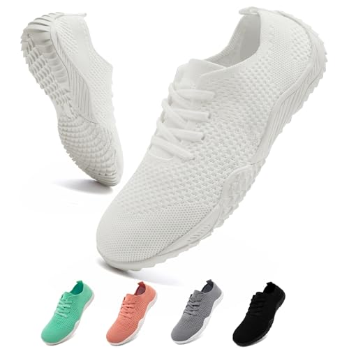 WCIDFY Barefoot Shoes Women Zero Drop Gym Walking Shoes Non Slip Minimalist Tennis Lightweight Breathable Yoga Sneakers