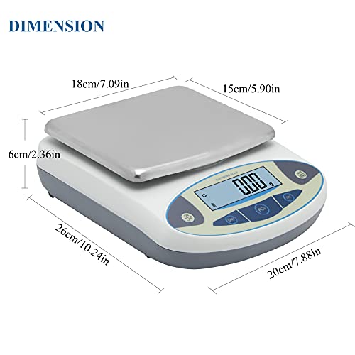Bonvoisin Lab Scale 5000gx0.01g High Precision Electronic Analytical Balance 0.01g Accuracy Laboratory Precision Digital S...