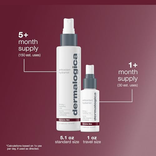 Dermalogica Antioxidant Hydramist Toner Anti-Aging Toner Spray for Face that helps Firm and Hydrate Skin - For Use Through...