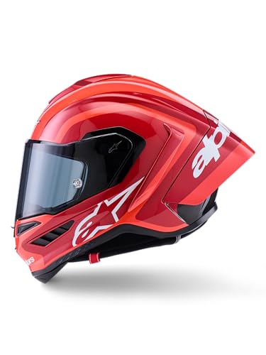Alpinestars Supertech R10 Arius Motorcycle Helmet, Advanced Carbon Shell, ECE06/DOT
