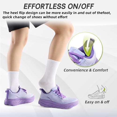 Women's Orthopedic Diabetic Wide Running Shoes: Comfortable Casual Arch Support Plantar Fasciitis Fashion Sneakers, High A...
