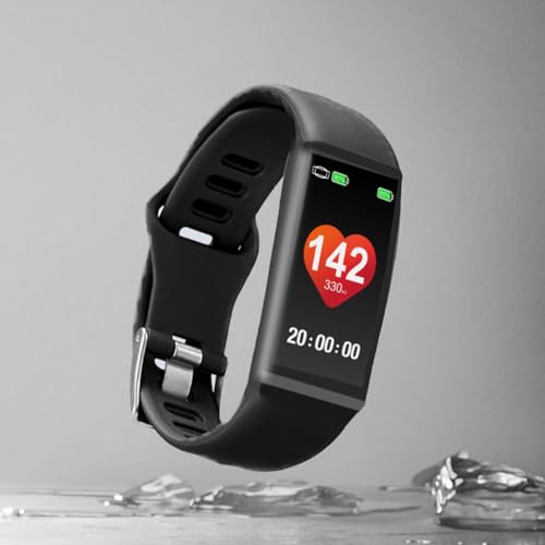 FITCENT Heart Rate Monitor Chest Strap with Fitness Tracker, ANT+ 5.3Khz Bluetooth Heart Rate Monitor Compatible with Pola...