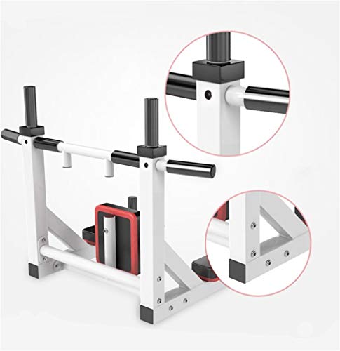 HAKENO Multifunctional Wall Mounted Pull Up Bar/Chin Up bar,Dip Station for Indoor Home Gym Workout,Power Tower Set Gym Eq...