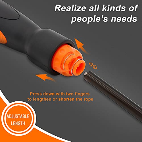 Agicogeo Cordless Jump Ropes, Bod Ropes Beachbody Mbf, Best for Fitness and Weight Loss, Ropeless Jump Rope with Weighted ...