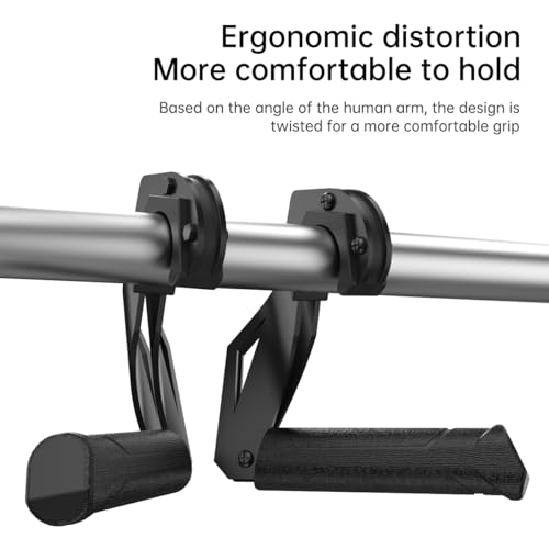 AimiDream Neutral Grip Handle Attachment for Pull-up Bars, Barbells and Resistance Bands