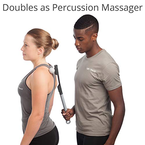 Body Back AccuMassage - Dual Pressure Point Massage Tool & Massage Hammer - 2 in 1 Design - Shiatsu Neck Massager Tool, Go...