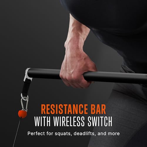 SQUATZ Apollo Board Mini: 150lb Resistance Smart Cable Machine, Functional Trainer for Full Body Workouts, Full Body Stren...