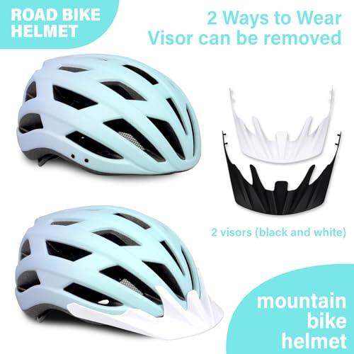 Bilaki Bike Helmet for Adults Women Men Youth Kids, Lightweight Mountain Road Bicycle Cycling Helmets with Adjustable Dial...
