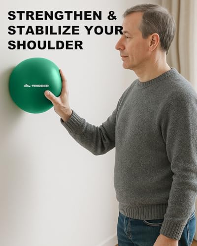 Trideer Exercise Balls Physical Therapy, 9 Inch Pilates Ball Between Knees for Physical Therapy, Mini Exercise Ball - Yoga...