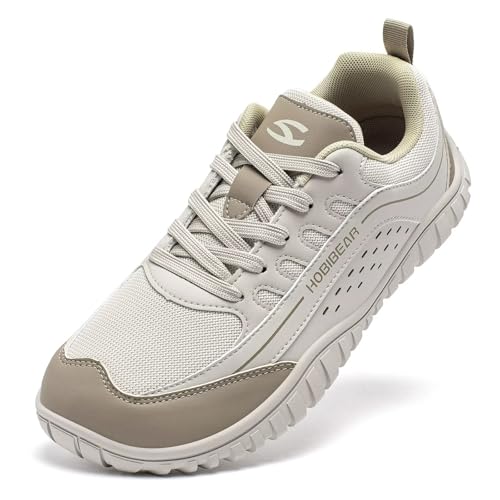 HOBIBEAR Zero Drop Barefoot Shoes|Trail Running Sneakers for Women Men|Wide Toe Box Fashion Walking Shoes