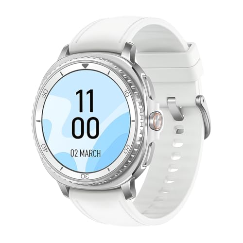 Samsung Galaxy Watch 8 Classic (2025) 46mm Bluetooth Smartwatch – White | Rotating Bezel, Sleep & Fitness Tracking, Energy...