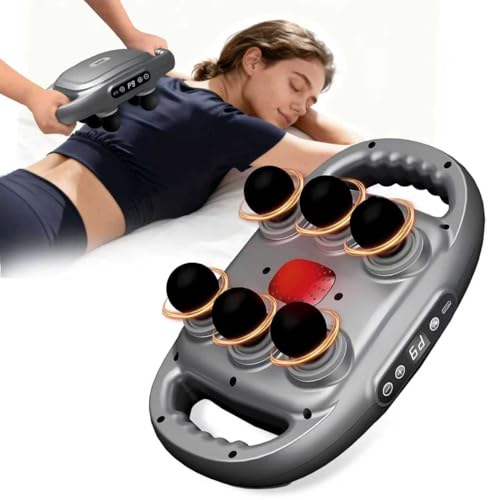 Gaolerbee 6-Head Massage Gun Deep Tissue Back Massager - 9Levels & 9Modes Electric Massagers Effectively Relieves General ...